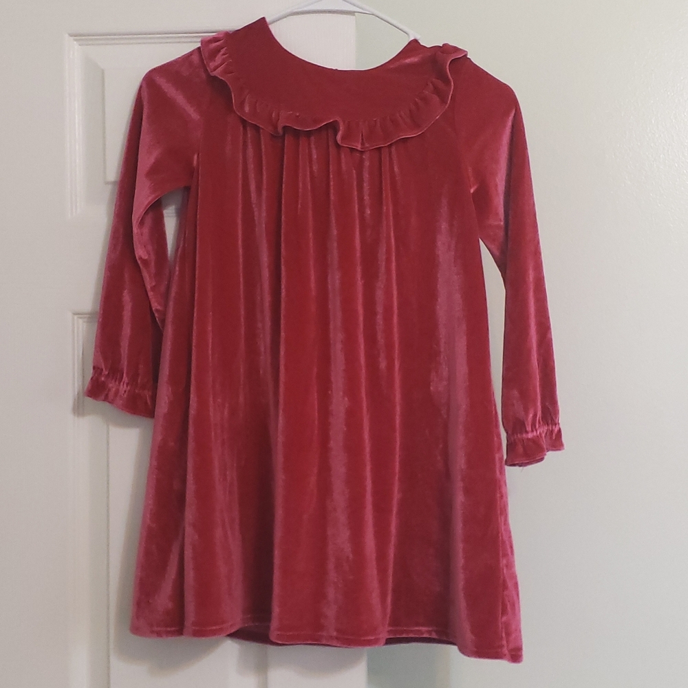 Mini Boden Velour Dress